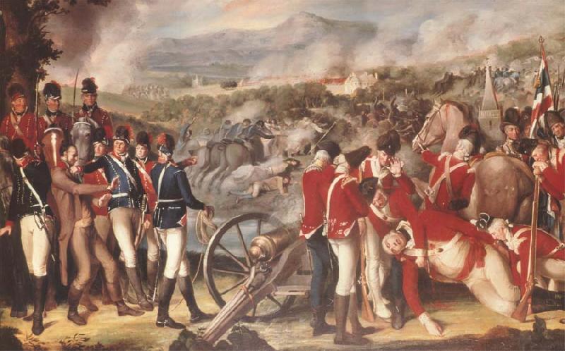 Thomas Pakenham The Battle of Ballynahinch on 13 June by Thomas Robinson,the most detailed and authentic picture of a battle painted in 1798 France oil painting art